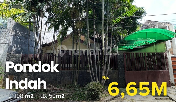 Rumah 2 Lantai Pondok Indah Harga Dibawah NJOP Rumah 2 Lantai Pondok Indah Harga Dibawah NJOP
