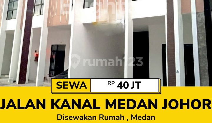 For Rent: House in Green Park Complex, Jl. STM Ujung, Medan Johor