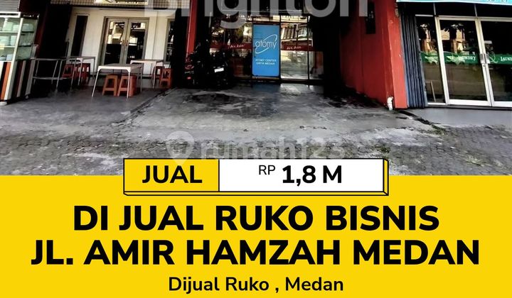 For Sale: Shop House on Jl. Amir Hamzah, Medan 1