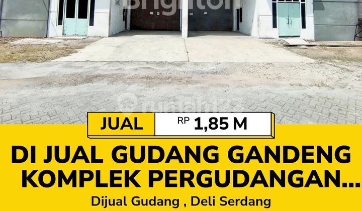 Di Jual Gudang Gandeng Golden Star Tanjung Morawa