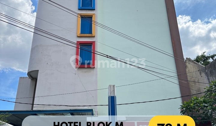 Dijual Hotel di Blok M Kebayoran Baru