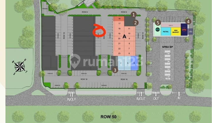 Jual Cepat Ruko Strategis Di Row 50 Bsd City