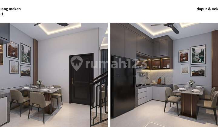Rumah Baru 3 Lantai di Jakarta Barat Harga Masih di Bawah Pasaran