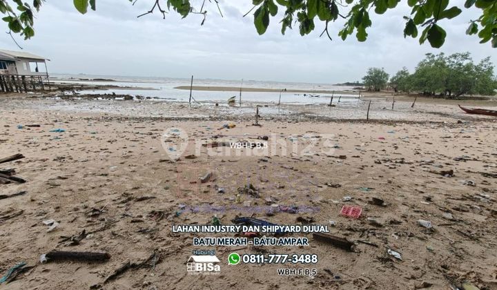 Waterfront Industrial Land in Batu Ampar, Batam Suitable for Shipyard