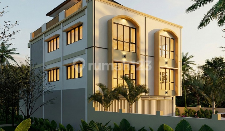 For Sale: Shop House - GWK Area in Uluwatu Jimbaran Bali 4 Floors with Rooftop, Flood-Free, Strategic Location, Suitable for Any Business 1
