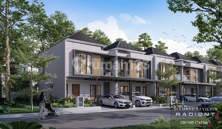 Rumah Hook Diamond Pavilion Radiant Batam Centre Type 120/146