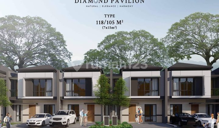 Rumah Ready Diamond Pavilion Asscher Batam Centre Type 118/105