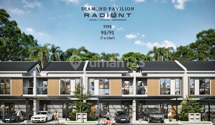 Rumah Baru Diamond Pavilion Radiant Batam Centre Type 95/91