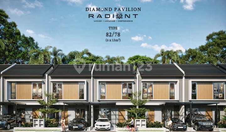 Rumah Baru Diamond Pavilion Radiant Batam Centre Type 82/78