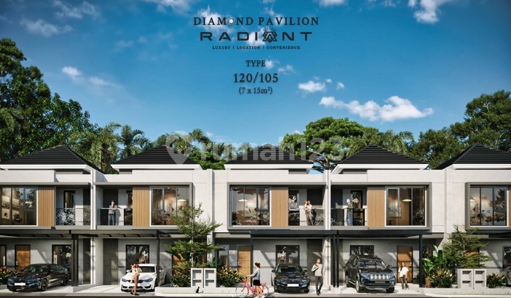 Rumah Hook Diamond Pavilion Radiant Batam Centre Type 120/146