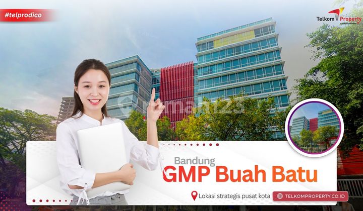 For Rent: Ground Floor, 9th Floor, and 10th Floor Idle Space at Graha Merah Putih Buah Batu, Bandung.