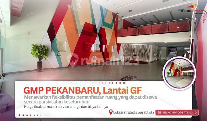 For Rent: Idle Space on Ground Floor, Graha Merah Putih, Pekanbaru For Rent: Idle Space on Ground Floor, Graha Merah Putih, Pekanbaru