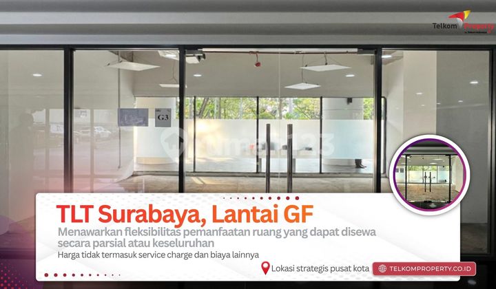 For Rent: Idle Space on Ground Floor, Telkom Landmark Tower Surabaya For Rent: Idle Space on Ground Floor, Telkom Landmark Tower Surabaya