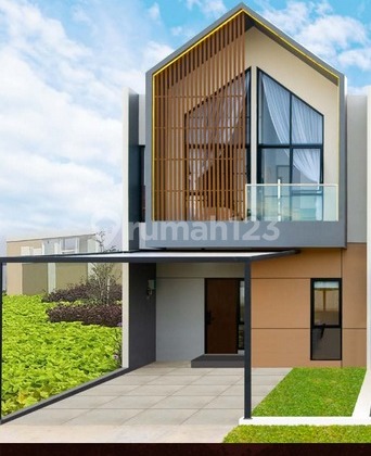 Rumah Baru Scandinavian 2 Lantai SHM di Bogor Dekat Akses KRL