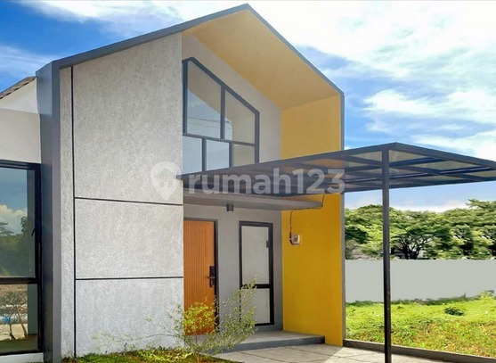 Rumah Baru Scandinavian 1 Lantai SHM Dekat Akses KRL di Bogor