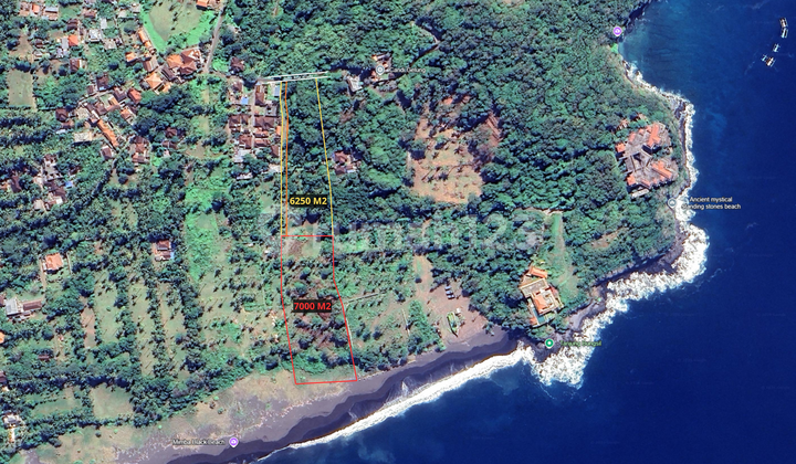 Beachfront Land for Sale in Bali Strategic Location