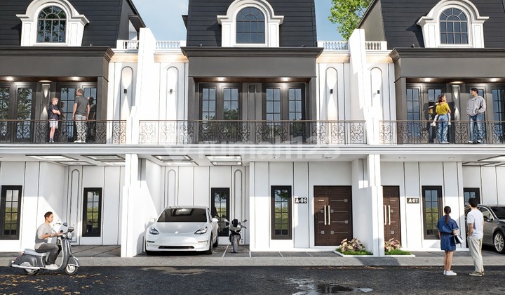 Rumah Mewah 3 Lantai di Kukusan Depok Rumah Mewah 3 Lantai di Kukusan Depok