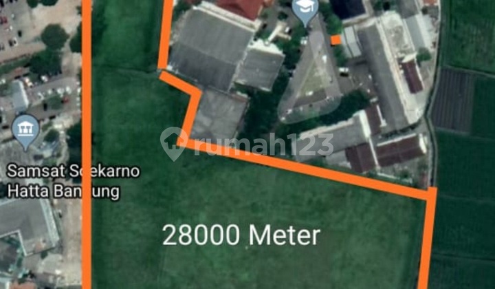 Land Ready to Build for Sale Next to Samsat Soekarno Hatta Land Ready to Build for Sale Next to Samsat Soekarno Hatta