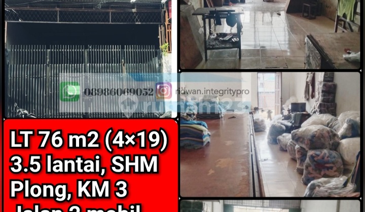 Ip3070: Rumah Jelambar Lokasi Strategis Cocok Dagang 1