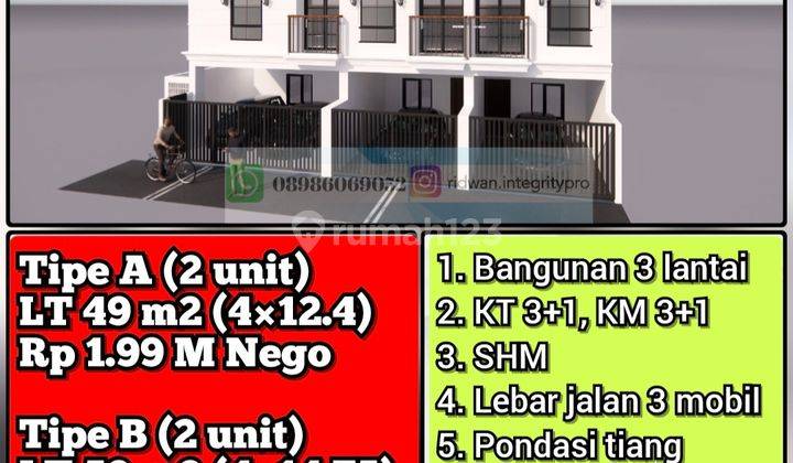 IP2978: Rumah Baru Taman Ratu Lokasi Tenang 1