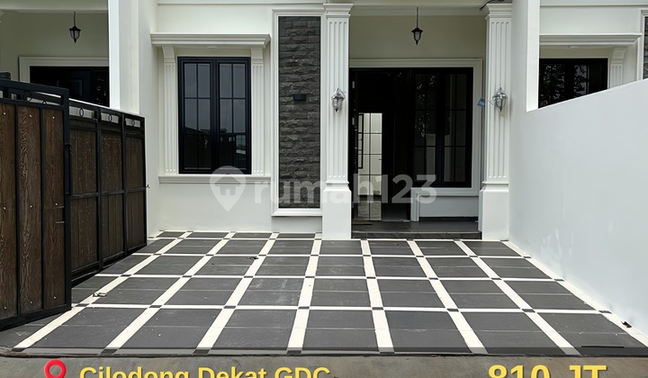 Rumah Mewah 1 Lantai Bergaya Modern Classic di Cilodong Kota Depok - Dekat Kawasan Grand Depok City, Alun-Alun & Stasiun Depok