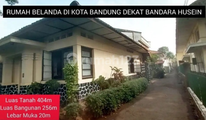 Rumah Belanda Bagus SHM di Pajajaran Menghadap Selatan Rumah Belanda Bagus SHM di Pajajaran Menghadap Selatan