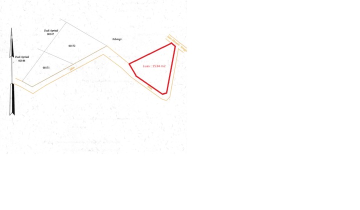 tanah dekat sirkuit Mandalika