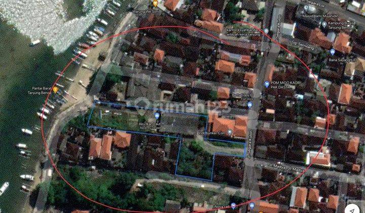 rare ! beachfront land at tanjung benoa  1