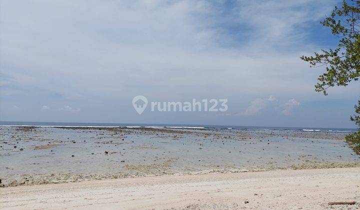 tanah beach front di gili trawangan lombok 2