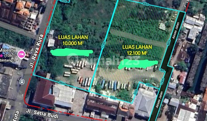 Di jual tanah di jalan setiabudi kuta Di jual tanah di jalan setiabudi kuta