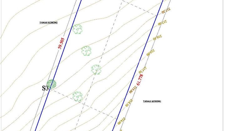 Land for Sale with Ocean View - Ungasan, Jalan Toyaning Land for Sale with Ocean View - Ungasan, Jalan Toyaning