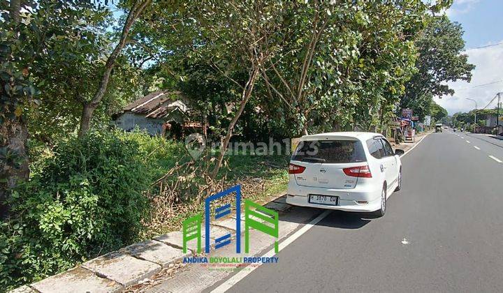 Tanah strategis pinggir jalan raya Boyolali magelang 2