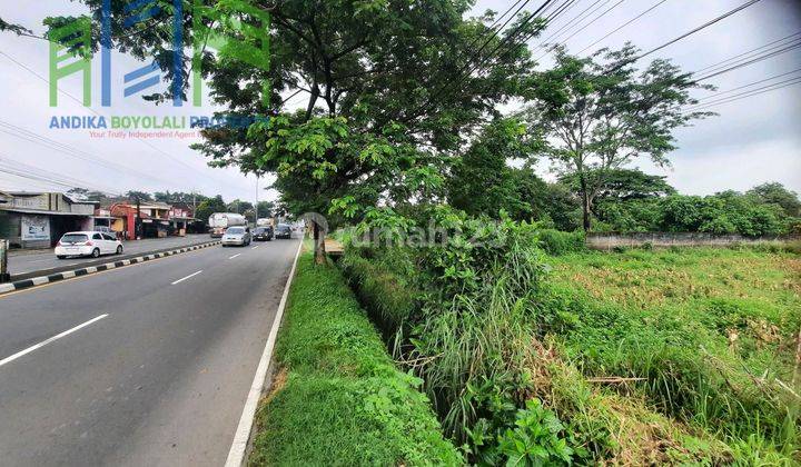 Dijual Tanah Strategis Dekat Gerbang Tol Di Jalan Raya Banyudono Boyolali 1