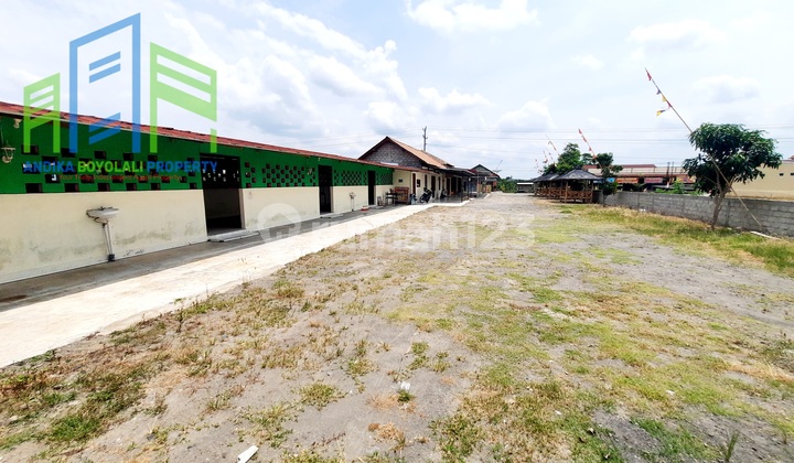 Tanah Pinggir Jalan Besar Strategis Bonus Tempat Usaha Di Klaten