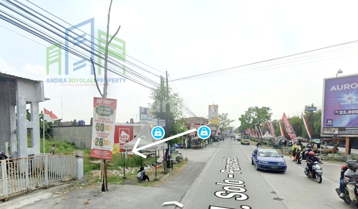 Strategic Land For Sale on the Solo - Purwodadi Main Roadside Strategic Land For Sale on the Solo - Purwodadi Main Roadside