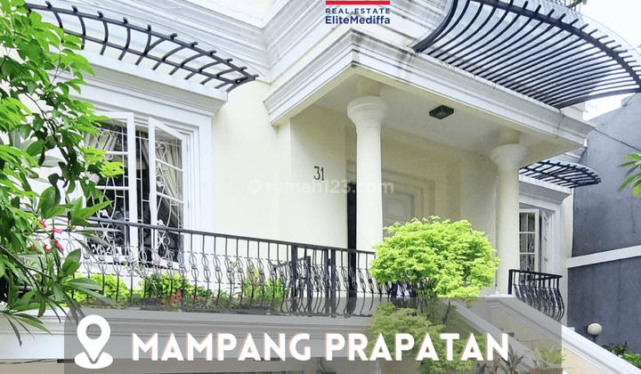 Rumah 2 Lantai Fully Furnished Mampang Prapatan  1