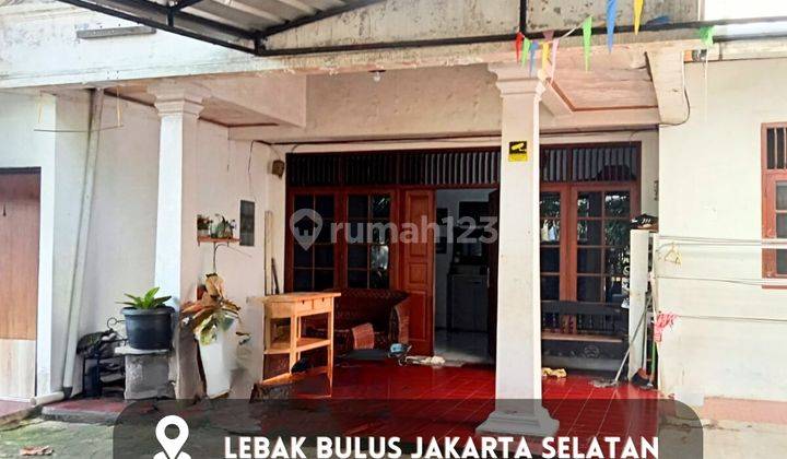 Turun Harga Rumah Hitung Tanah Strategis Cocok Untuk Kos An di Lebak Bulus Jakarta Selatan  1