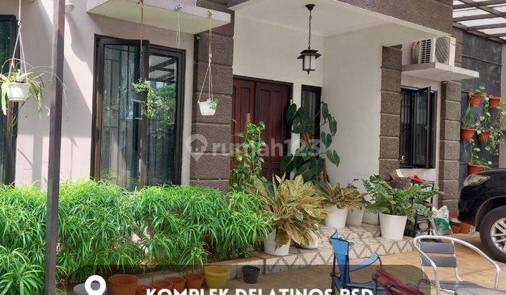 Dijual Rumah Nyaman Dan Bagus Shm Di Bsd Delatinos, Tangerang 1