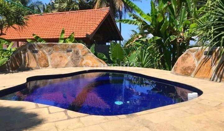Dijual Villa Beachfront Asri Alami di Seraya Karangasem Bali  3