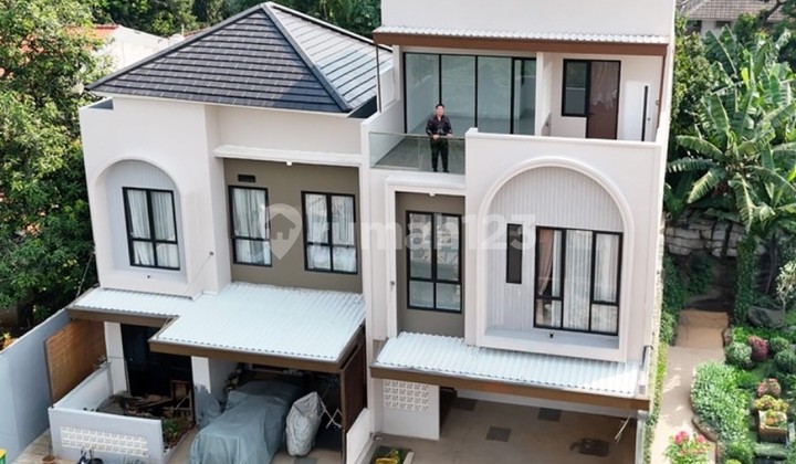 Rumah 2 Lantai Tanah Luas di Cirendeu Ciputat Dekat Lebak Bulus 2