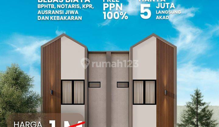 Rumah 2 Lantai Di Cimanggis Depok Dekat Toll Cibubur 2