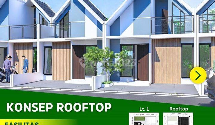 Rumah 1 Lantai Plus Mezzanine Di Cinangka Depok Dekat Pondok Cabe 2