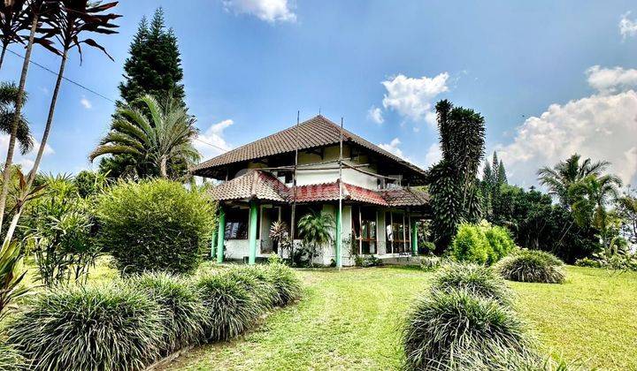 Villa layak huni dijual hanya hitung tanahnya saja di megamendung jln alternatif taman safari 2