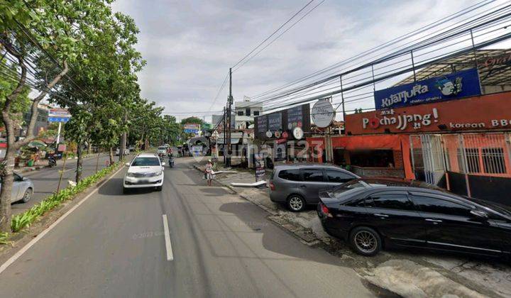 Lebak bulus gedung rumah usaha coxok untuk restoran, kantor, supermarket di jalan raya karang tengah 1