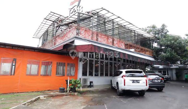 Lebak bulus gedung rumah usaha coxok untuk restoran, kantor, supermarket di jalan raya karang tengah 2