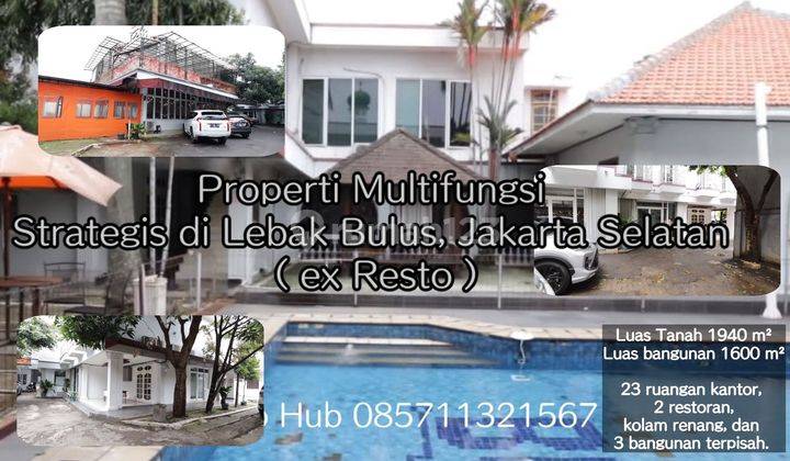 Rumah multifungsi Cocok untuk kantor, wisma, restoran, tempat tinggal, hotel, dan lainnya 1