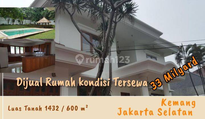 "Rumah Idaman di Kemang! Luas Tanah 1430 m², Bangunan 600 m² - Segera Miliki! Hubungi 085711321567 1