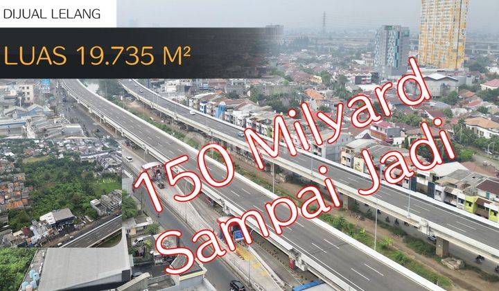 Kalimalang bintara Caman dijual lahan kosong dikuasai super murah cocok untuk investasi 1