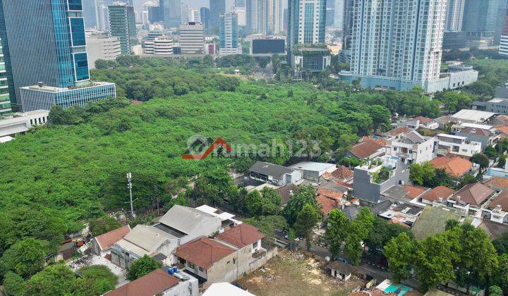 Dijual tanah segitiga emas setiabudi kuningan luas 1038 m² 2