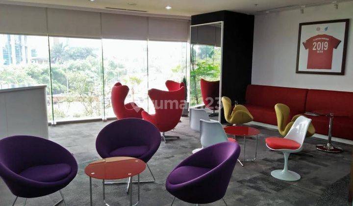 Dijual Office Space Gedung South Quarter Kantai 1 Luas 1017 M² 1